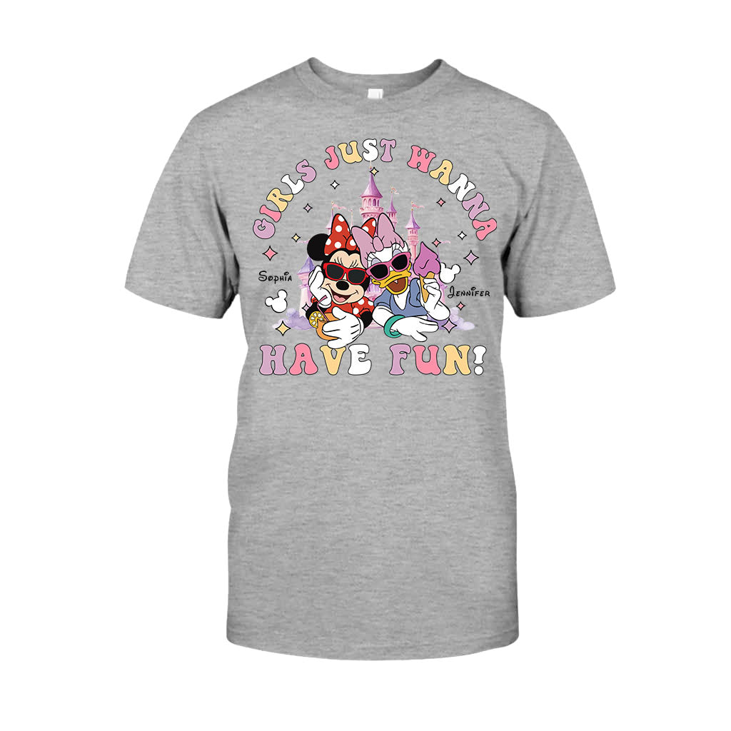 Personalized Girls Just Wanna Have Fun T-shirt & Hoodie for Kids T-shirt & Hoodie GradoCreations