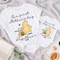 Personalized Mouse T-shirt and Baby Onesie for First Mother's Day Gift T-shirt And Baby Onesie GradoCreations