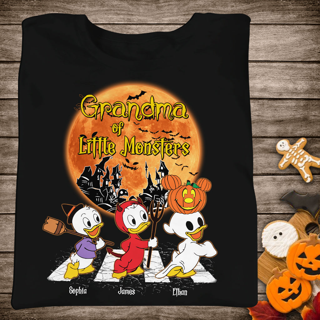 Personalized Grandma Of Little Monsters T-shirt & Hoodie for Halloween Gift T-shirt & Hoodie GradoCreations