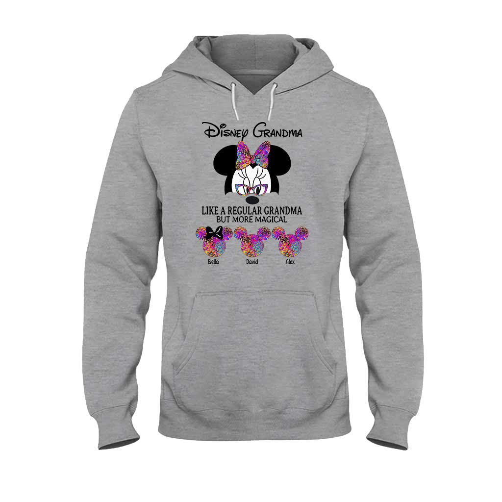 Personalized Disney Grandma T-shirt and Hoodie Gift for Mom T-shirt & Hoodie GradoCreations