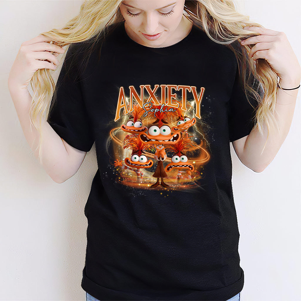 Personalized Emotion T-shirt & Hoodie Custom Name Gift T-shirt & Hoodie GradoCreations