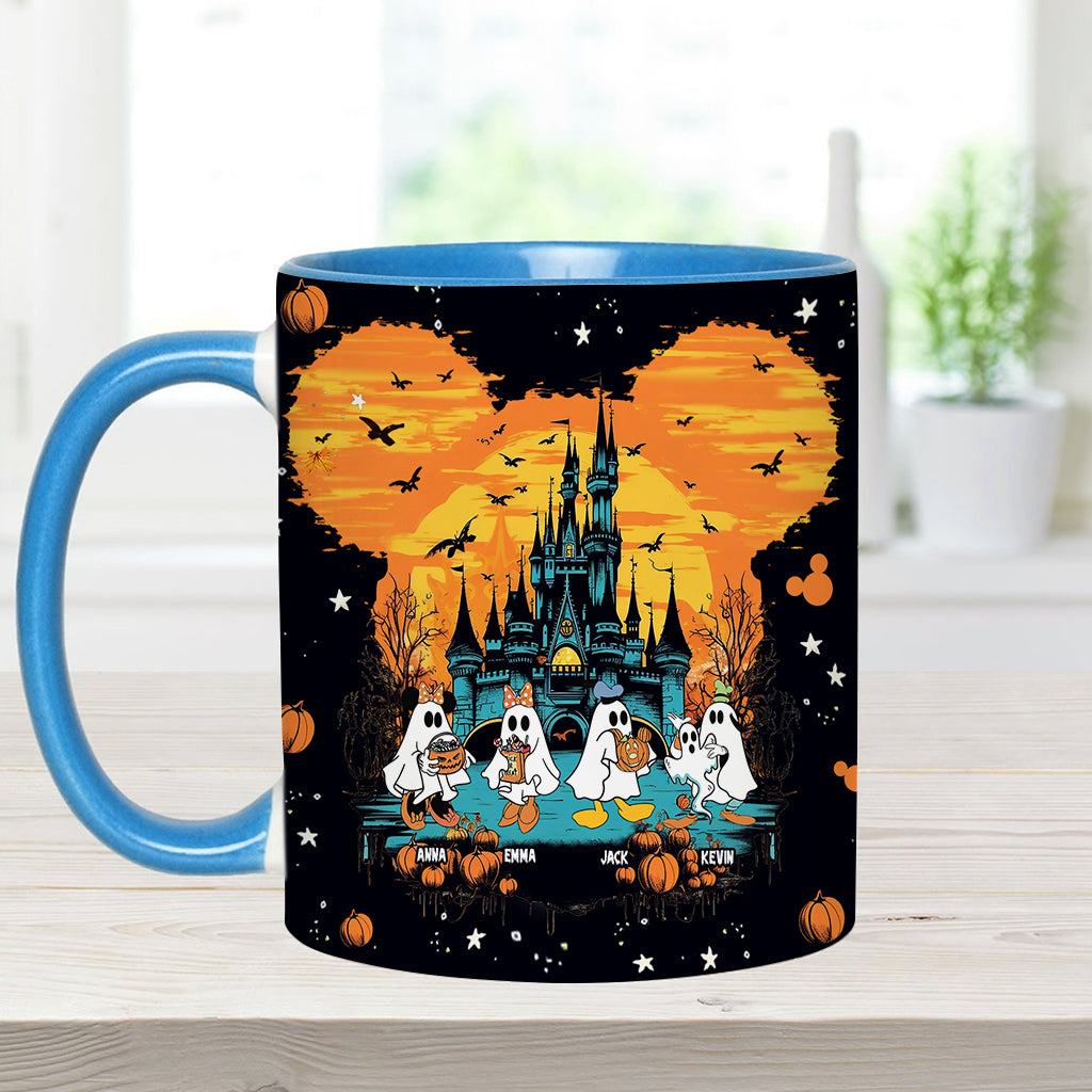 Personalized Halloween Mug for Grandma Custom Name Boo Crew Gift Accent Mug GradoCreations