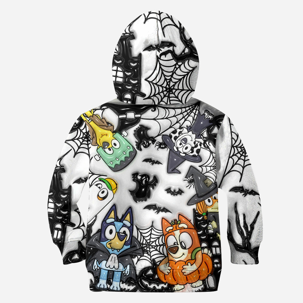 Personalized Halloween All-Over Shirt Custom Name Gift for Kids All Over Shirt GradoCreations