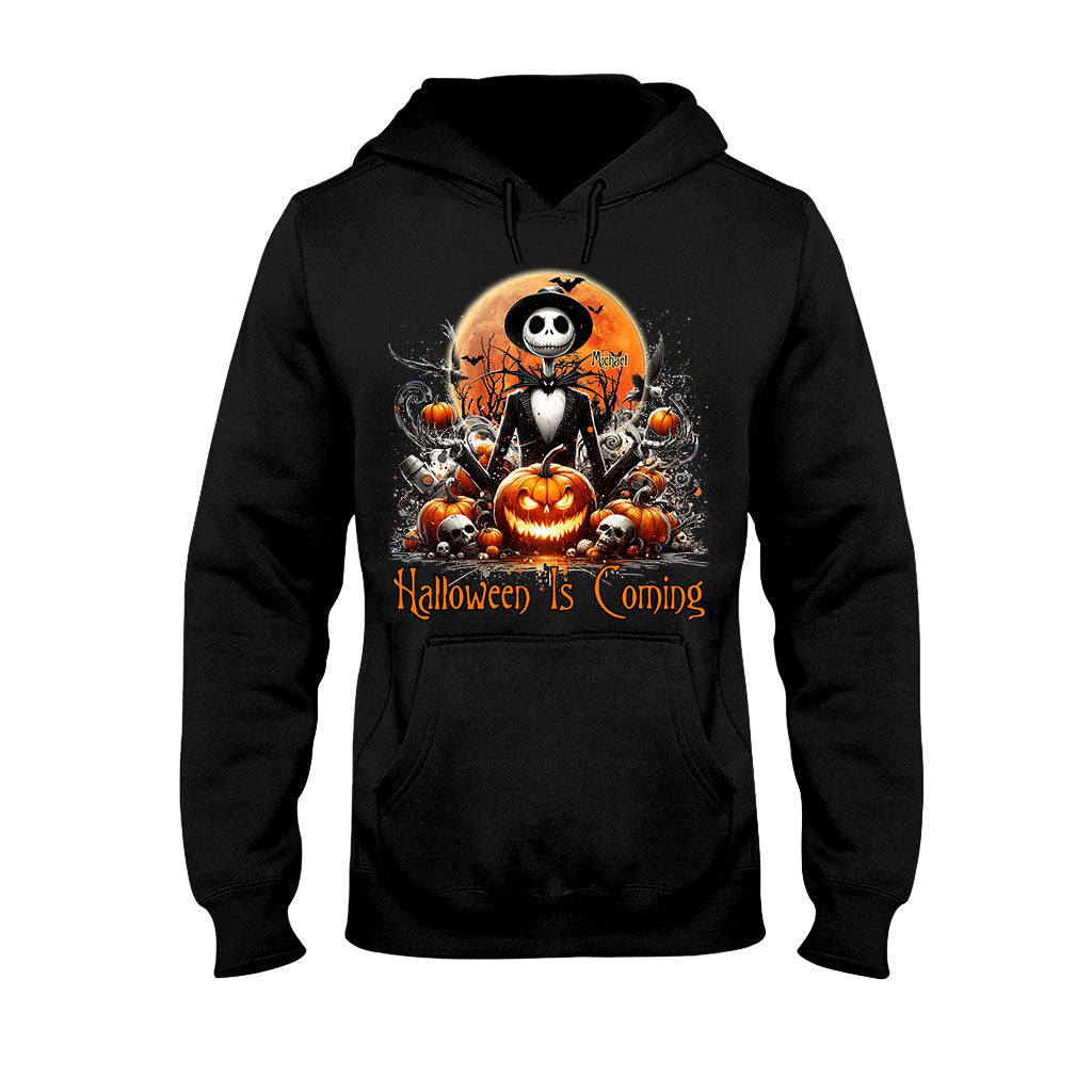 Personalized Halloween T-shirt & Hoodie with Spooky Design T-shirt & Hoodie GradoCreations