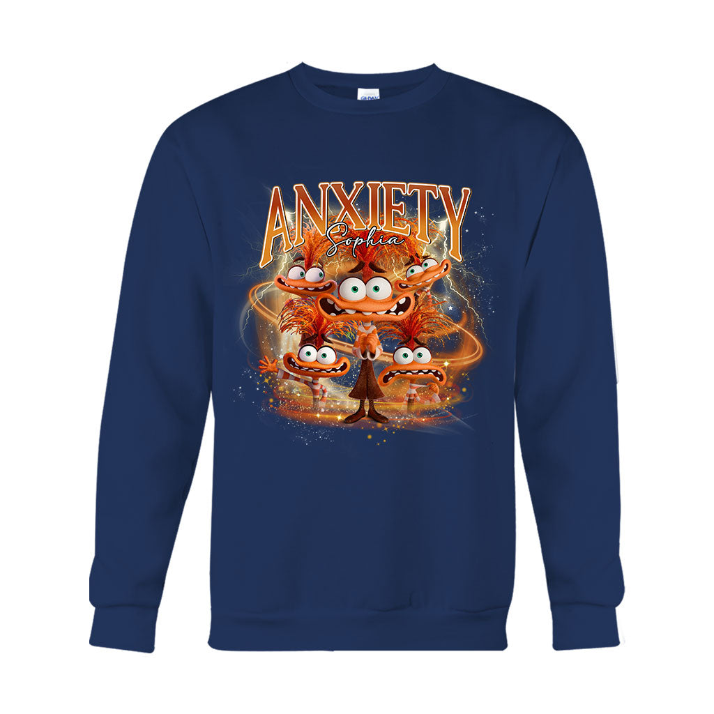 Personalized Emotion T-shirt & Hoodie Custom Name Gift T-shirt & Hoodie GradoCreations