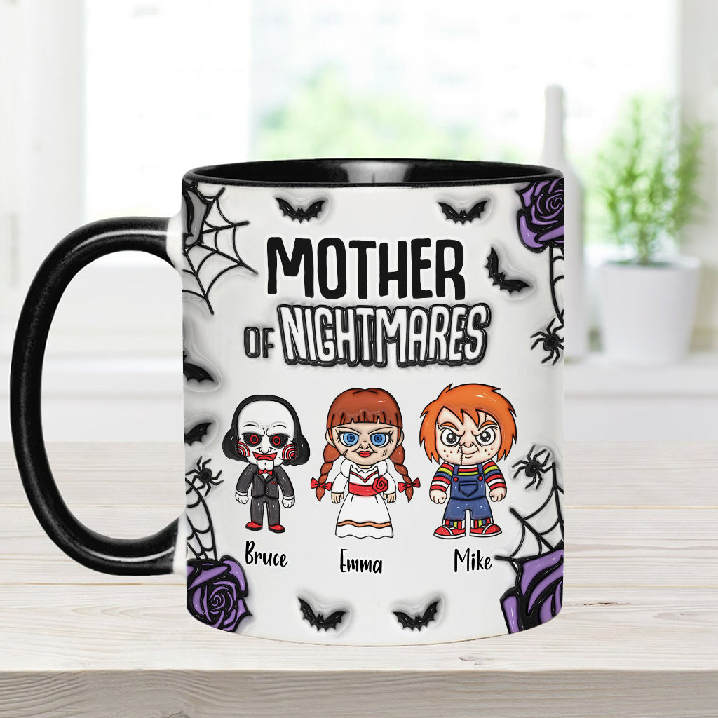 Personalized Mother Accent Mug for Halloween & Birthdays Gift Accent Mug GradoCreations