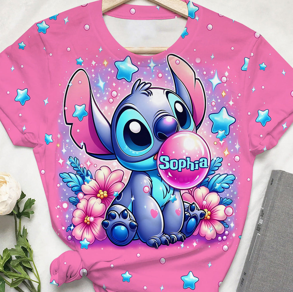Personalized All Over Print Shirt Custom Name Gift for Kids All Over Shirt GradoCreations