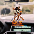 Personalized Halloween Car Ornament Custom Name Acrylic Gift Car Ornament GradoCreations