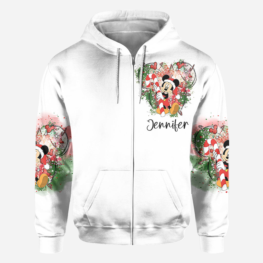 Personalized Merry Christmas All Over Shirt for Women | Perfect Holiday Gift All Over Shirt GradoCreations