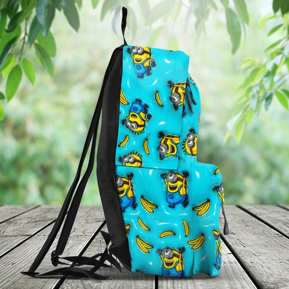 Personalized Minions Backpack for Kids - Custom Name Gift for Back to School Backpack GradoCreations