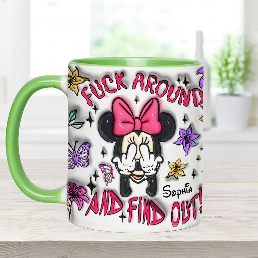 Personalized Ceramic Accent Mug with Playful Design for Birthdays and Graduations Accent Mug GradoCreations