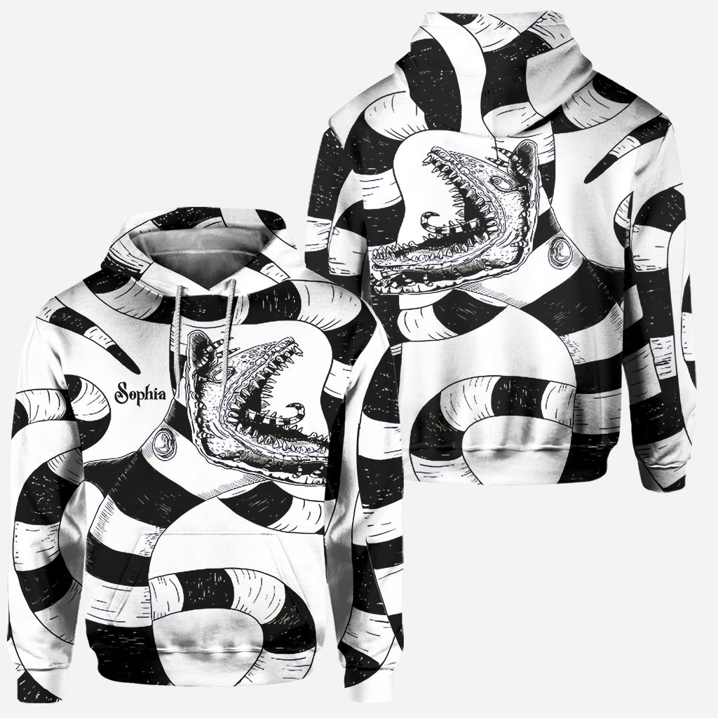 Personalized Beetlejuice Hoodie and Leggings Set for Halloween Hoodie & Leggings GradoCreations