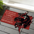 Personalized Thrones Game Shaped Doormat Custom Family Name Gift Shaped Doormat GradoCreations