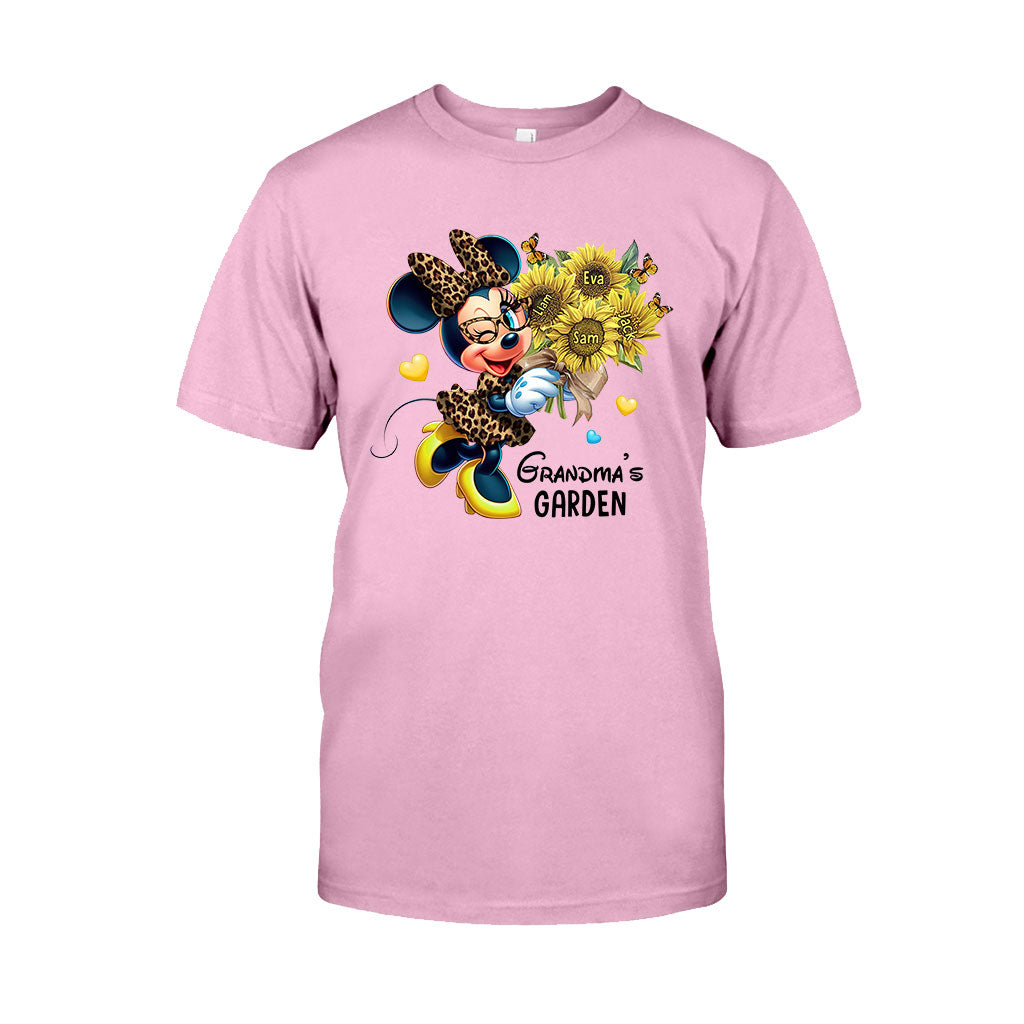 Personalized Grandma's Garden T-shirt & Hoodie with Custom Names Gift T-shirt & Hoodie GradoCreations