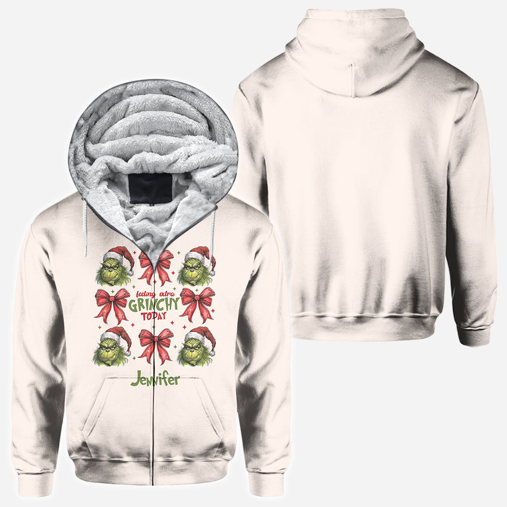 Personalized Grinch All-Over Shirt Custom Name Christmas Gift All Over Shirt GradoCreations