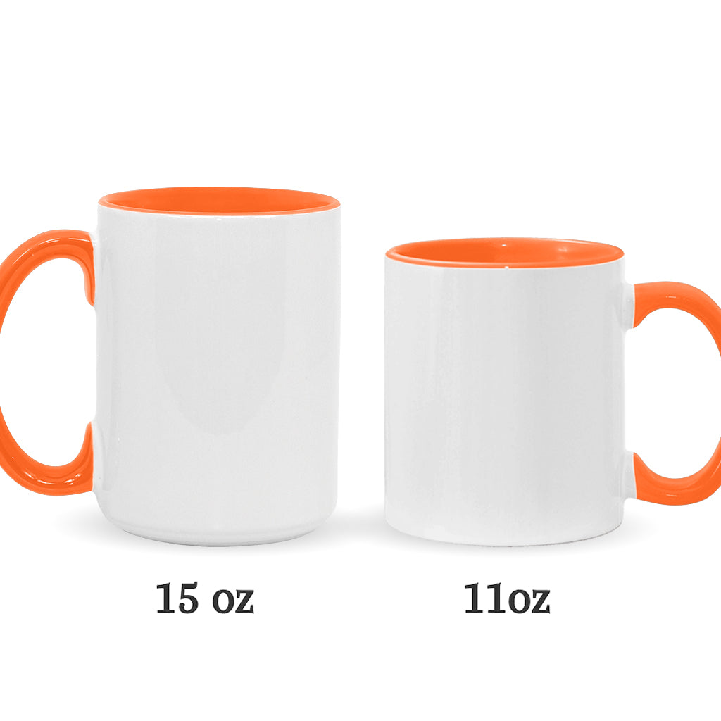 Personalized Mama Bear Accent Mug Custom Name Gift for Mom Accent Mug GradoCreations