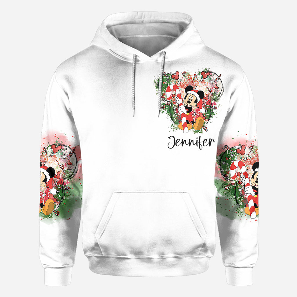 Personalized Merry Christmas All Over Shirt for Women | Perfect Holiday Gift All Over Shirt GradoCreations