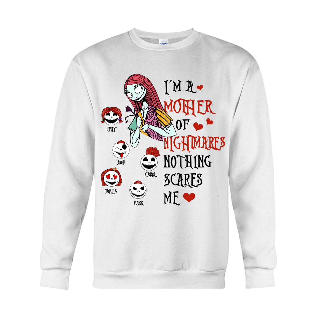 Personalized Nightmare T-shirt and Hoodie Gift for Dad | Halloween & Father's Day T-shirt & Hoodie GradoCreations