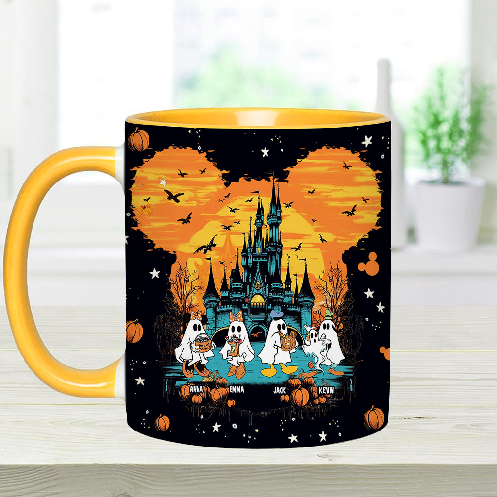 Personalized Halloween Mug for Grandma Custom Name Boo Crew Gift Accent Mug GradoCreations