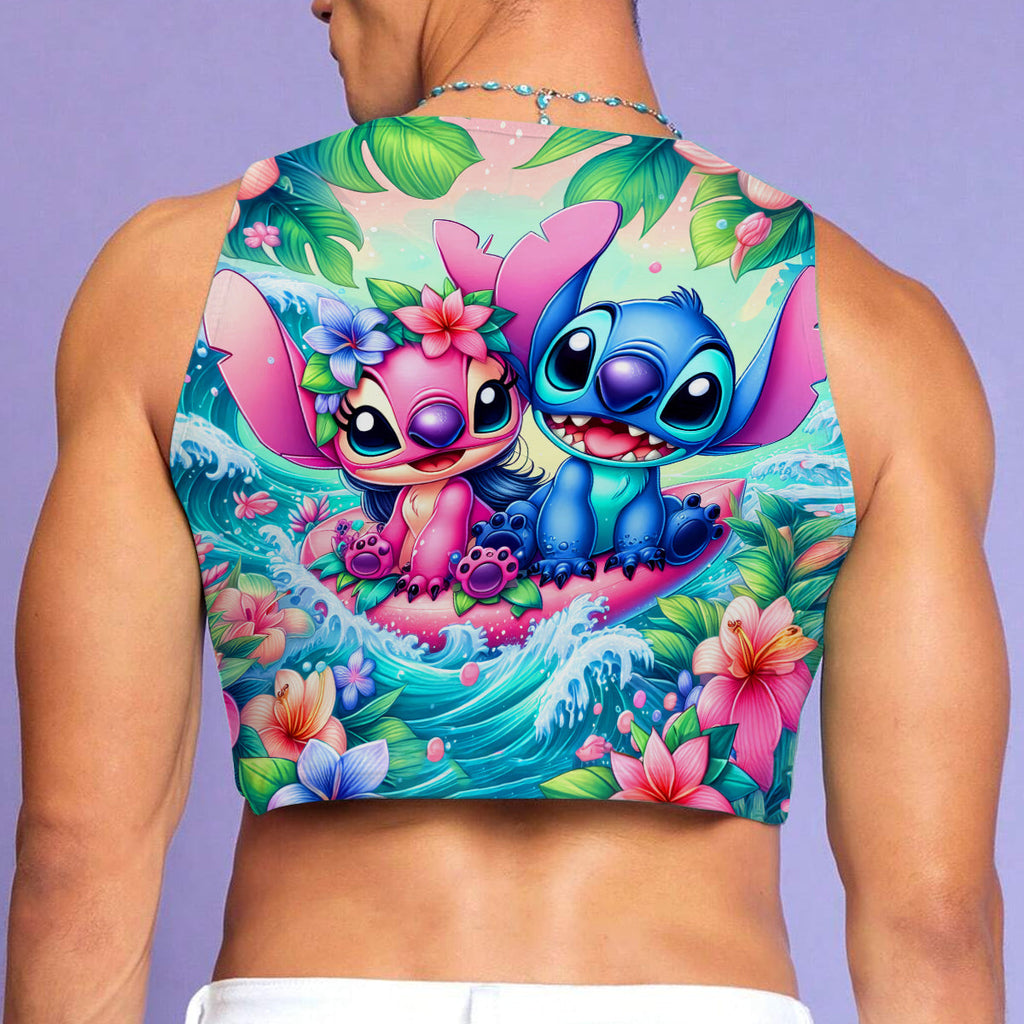 Personalized Ohana Crop Tank Top Custom Name for Women Crop Tank Top GradoCreations