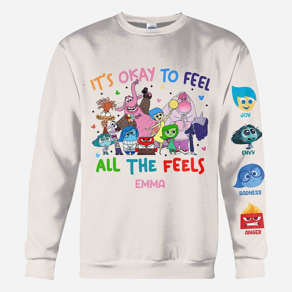 Personalized All-Over Shirt for Kids | Back to School Gift All Over Shirt GradoCreations