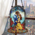 Personalized Couple Suncatcher Ornament Gift for Home Decor Window Hanging Suncatcher Ornament GradoCreations