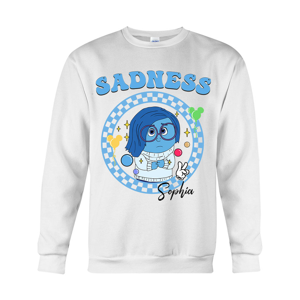 Personalized Emotion T-shirt & Hoodie Custom Name Gift T-shirt & Hoodie GradoCreations