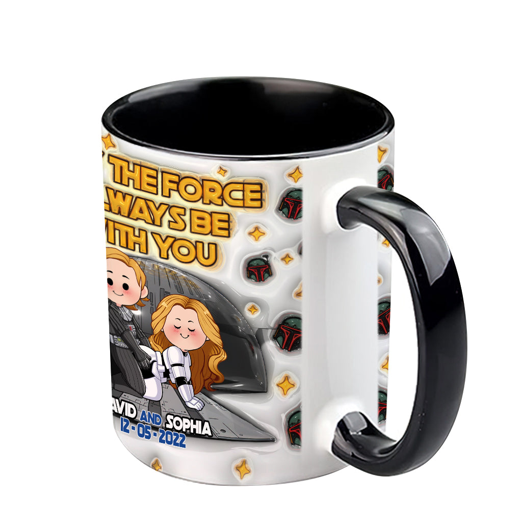 Personalized Star Wars Accent Mug Custom Name Gift for Fans Accent Mug GradoCreations