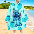 Personalized Ohana Blanket Hoodie Custom Name Gift for Family Blanket Hoodie GradoCreations