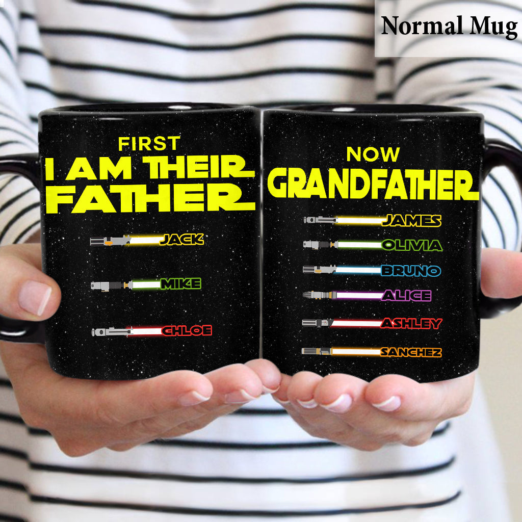 Personalized Star Wars Mug for Grandfathers Custom Name Gift Mug GradoCreations