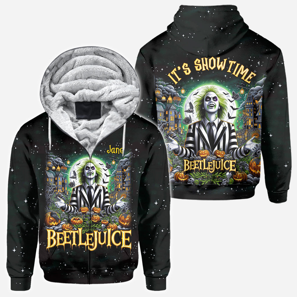 Personalized Beetlejuice All Over Shirt Custom Name Halloween Gift All Over Shirt GradoCreations