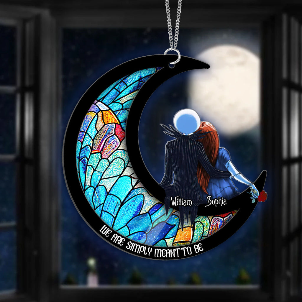 Personalized Nightmare Suncatcher Gift for Couples - We Are Simply Meant To Be Suncatcher GradoCreations