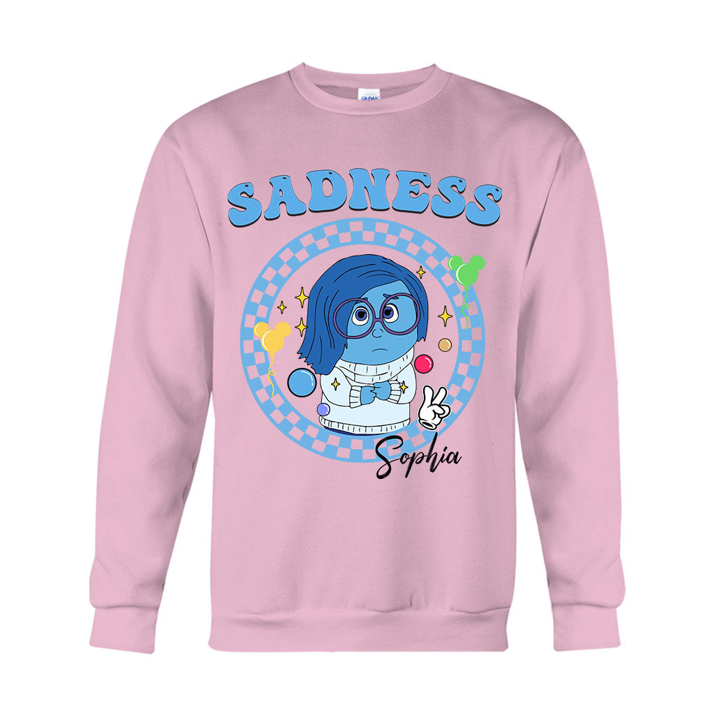Personalized Emotion T-shirt & Hoodie Custom Name Gift T-shirt & Hoodie GradoCreations