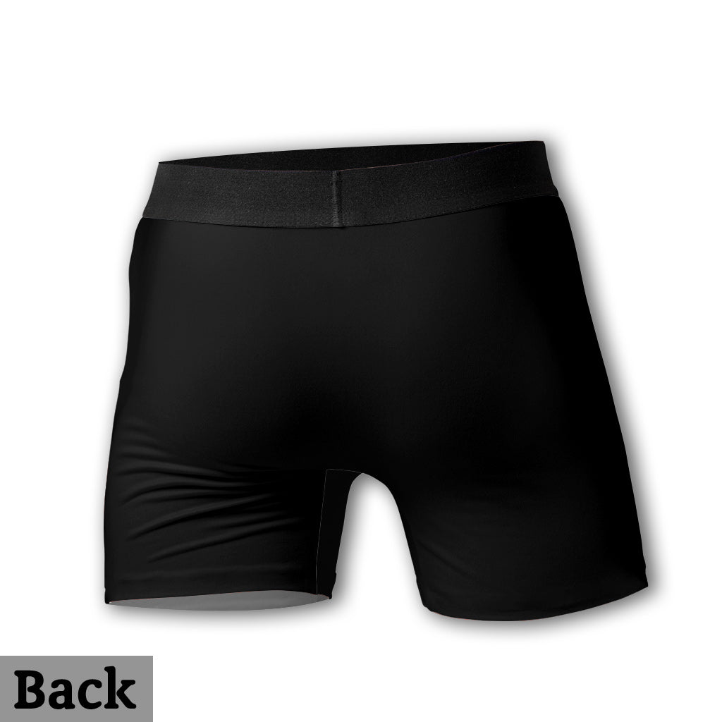 Personalized Men's Boxer Briefs Custom Name Gift for Him Men Boxer Briefs GradoCreations