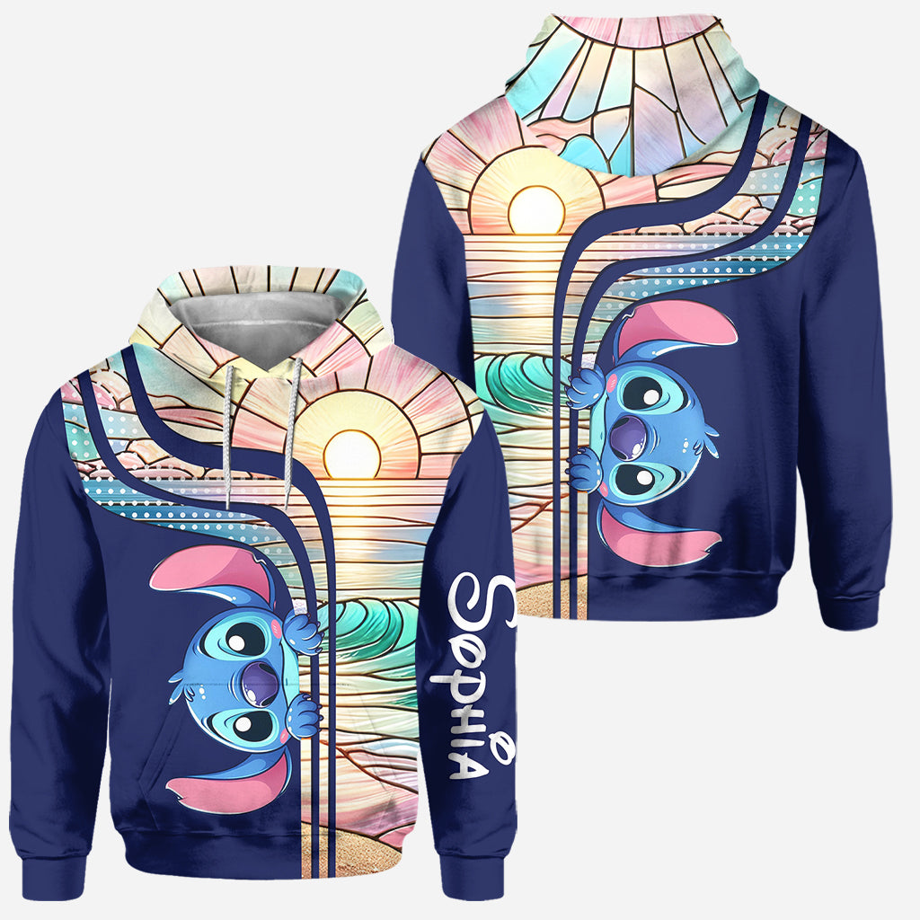 Personalized Ohana Hoodie and Leggings Custom Name Gift for Kids Hoodie & Leggings GradoCreations