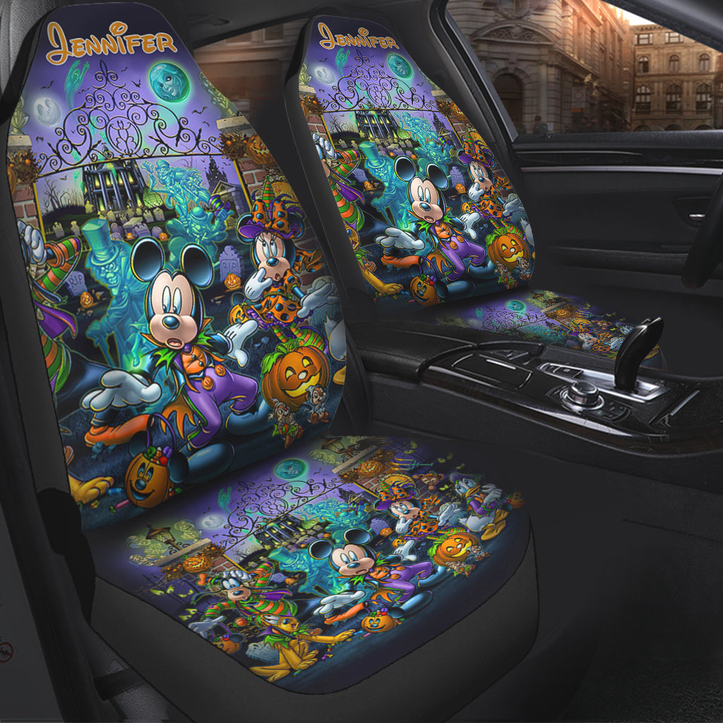Personalized Mouse-Themed Car Seat Covers for Kids | GradoCreations Seat Covers GradoCreations