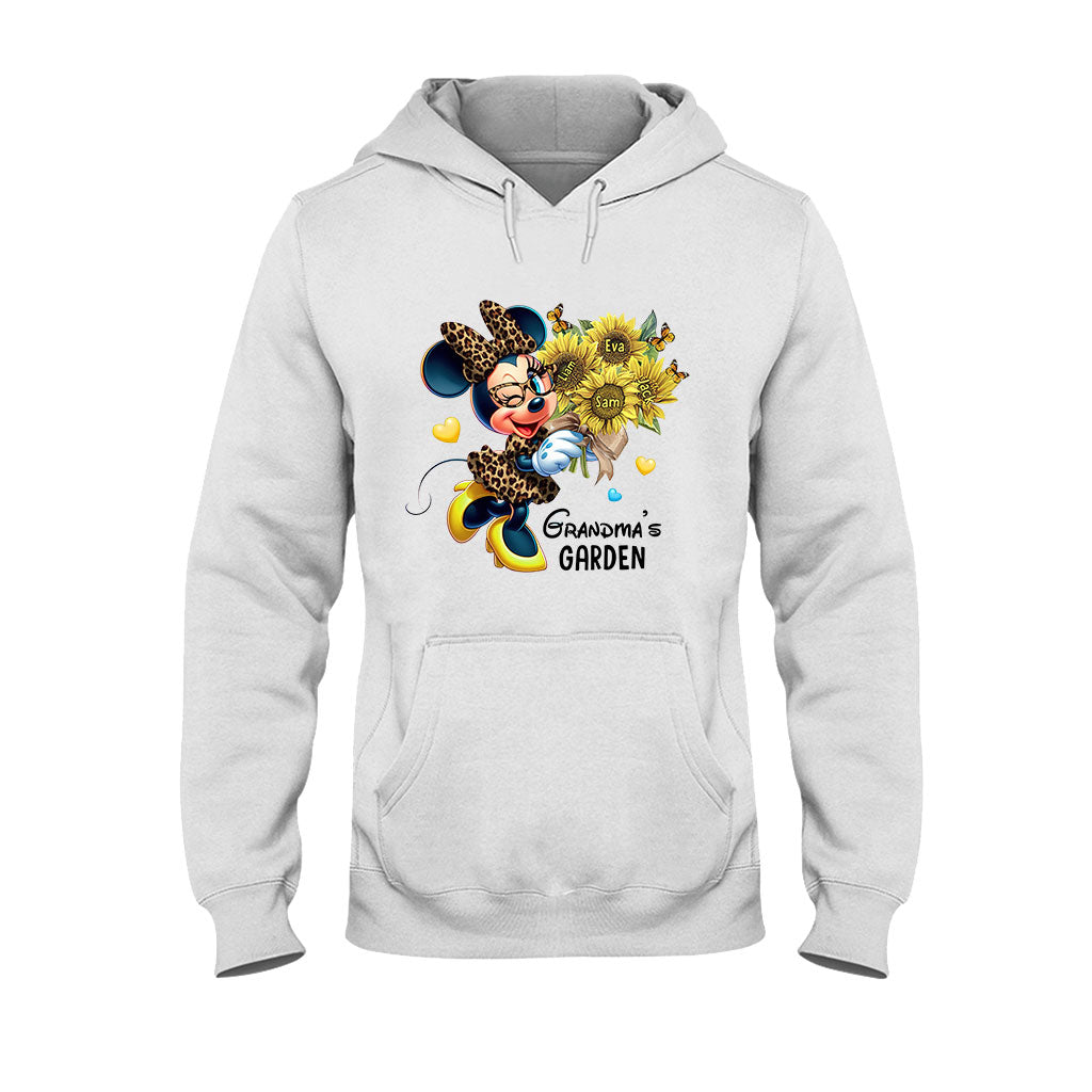 Personalized Grandma's Garden T-shirt & Hoodie with Custom Names Gift T-shirt & Hoodie GradoCreations