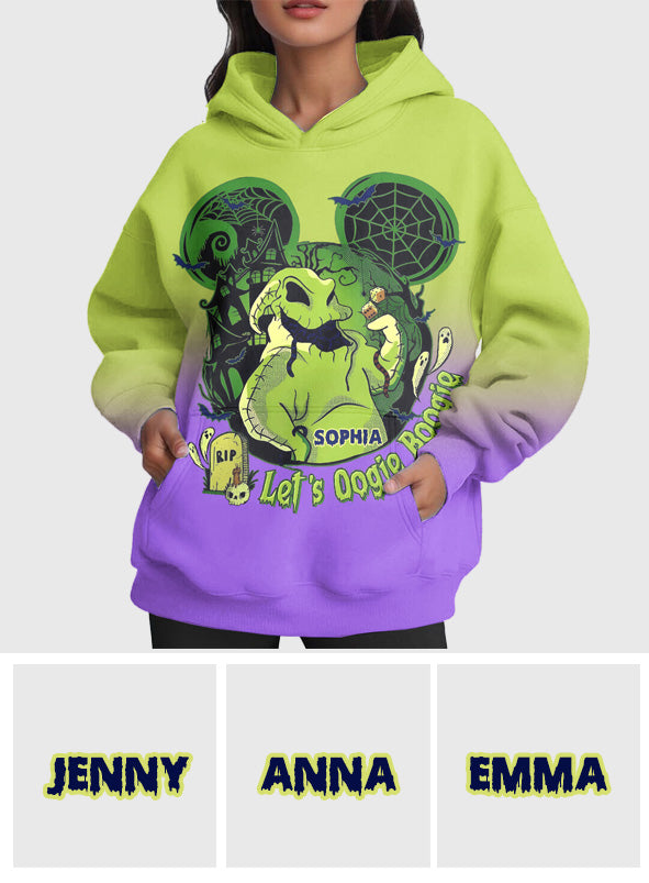 Personalized Oogie Boogie All Over Shirt Custom Name Gift All Over Shirt GradoCreations