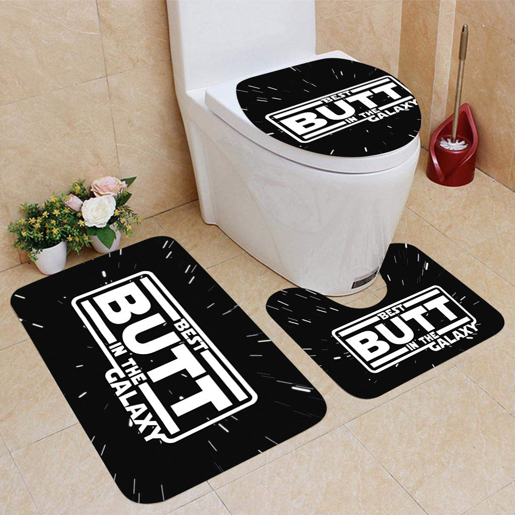 Personalized Bathroom Curtain & Mats Set Custom Name Gift for Couples Bathroom Curtain & Mats Set GradoCreations
