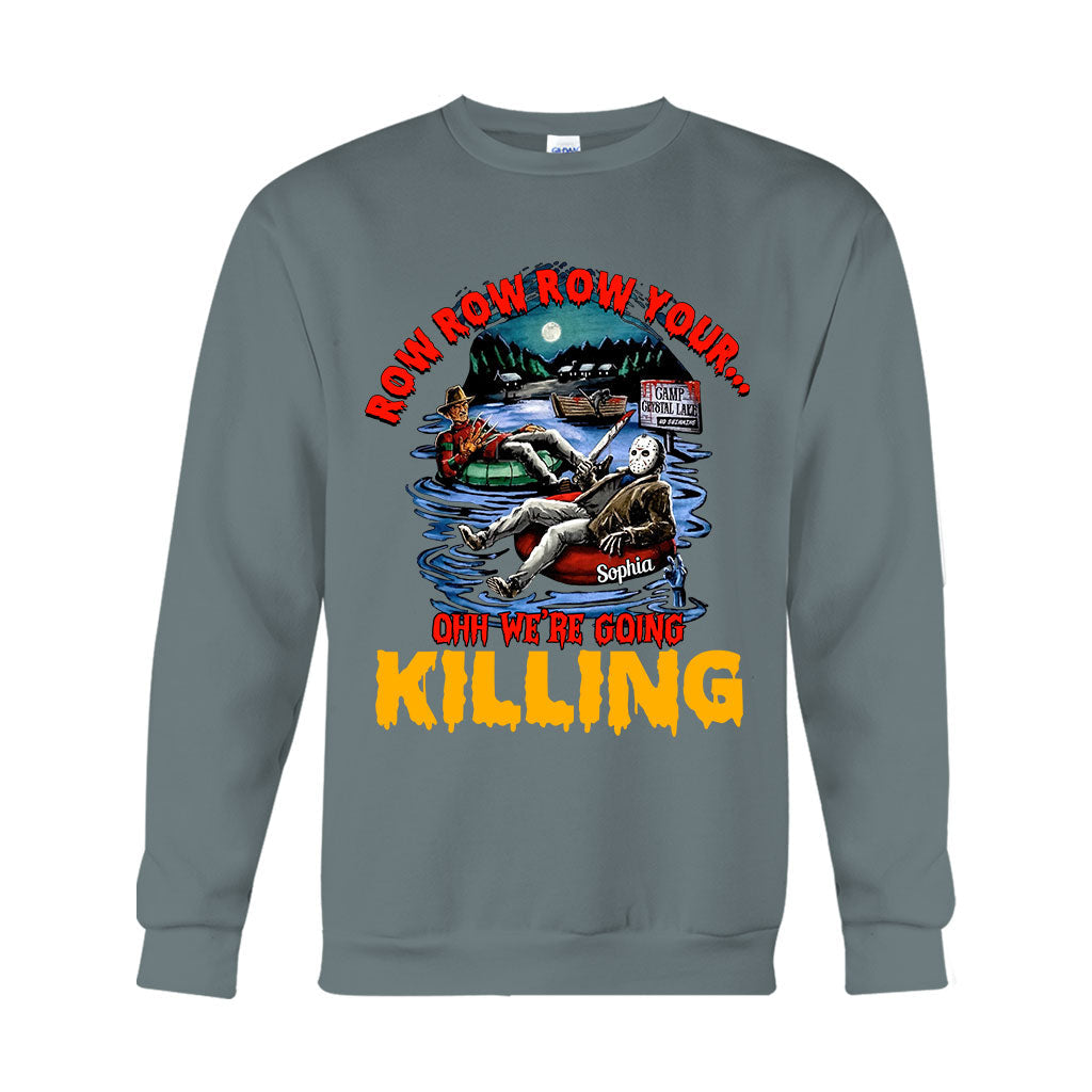 Personalized Row Row Row Your Boat T-shirt and Hoodie Gift T-shirt & Hoodie GradoCreations