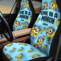 Personalized Minion Seat Covers Custom Name Gift for Kids Seat Covers GradoCreations