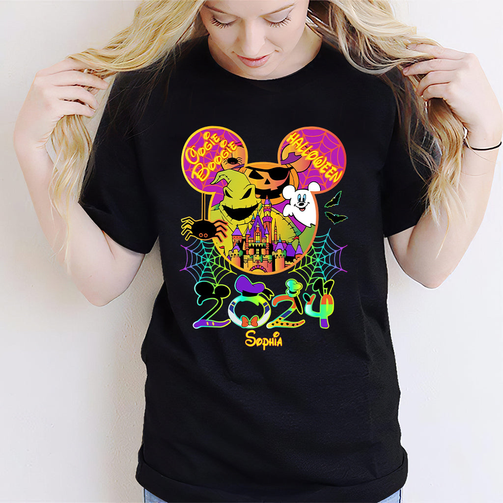 Personalized Halloween Mouse T-Shirt & Hoodie Custom Name Gift T-shirt & Hoodie GradoCreations