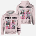Personalized Spooky Mama All Over Shirt Custom Name Gift for Mom All Over Shirt GradoCreations