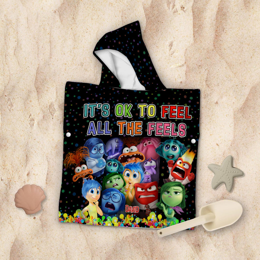 Personalized Kid Hooded Towel Poncho with Name | Unique Gift Kid Hooded Towel Poncho GradoCreations