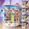 Personalized Accent Mug It's Okay To Feel All The Feels Gift for Birthday/Graduation Accent Mug GradoCreations