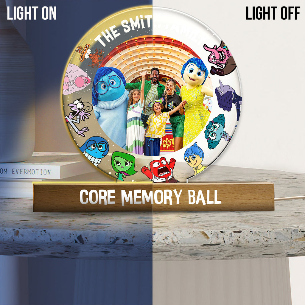 Personalized LED Night Light Custom Photo Gift for Family Shaped Led Night Light GradoCreations