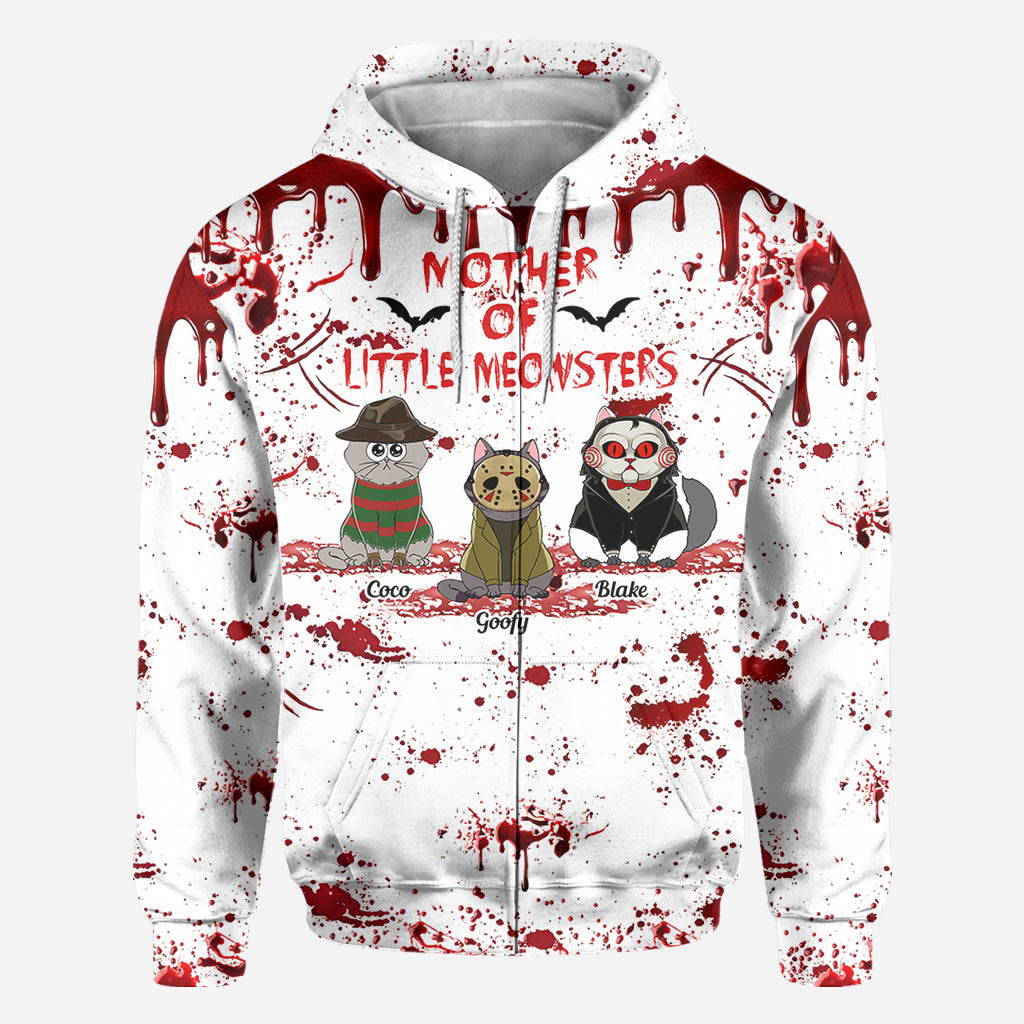 Personalized Cat Themed All-Over Print Shirt for Cat Lovers All Over Shirt GradoCreations