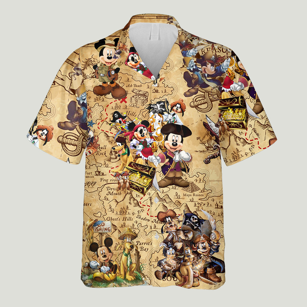 Personalized Pirates Life Hawaiian Shirt for Summer Fun Hawaiian Shirt GradoCreations
