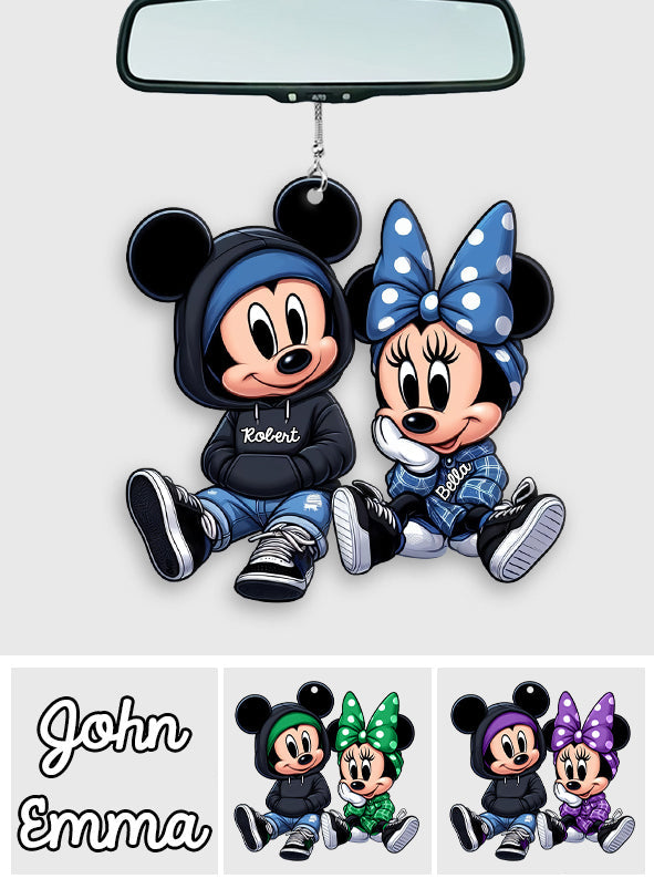 Personalized Chicano Chicana Car Ornament Custom Gift for Friends Car Ornament GradoCreations