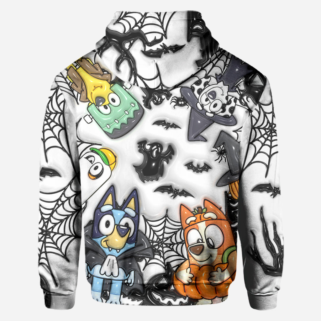 Personalized Halloween All-Over Shirt Custom Name Gift for Kids All Over Shirt GradoCreations